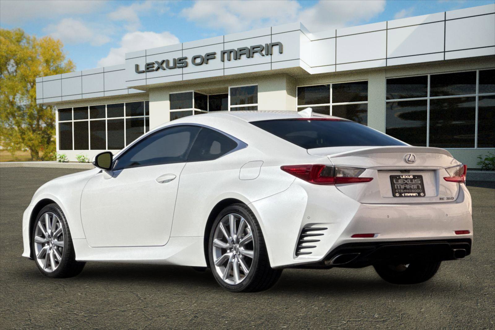 Used 2015 Lexus RC 350 w/ Navigation System Package RWD image 3
