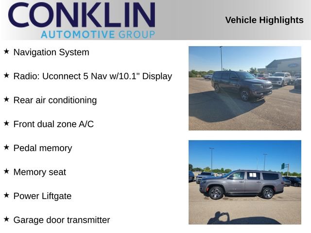 Used 2024 Jeep Wagoneer L Series II RWD image 2