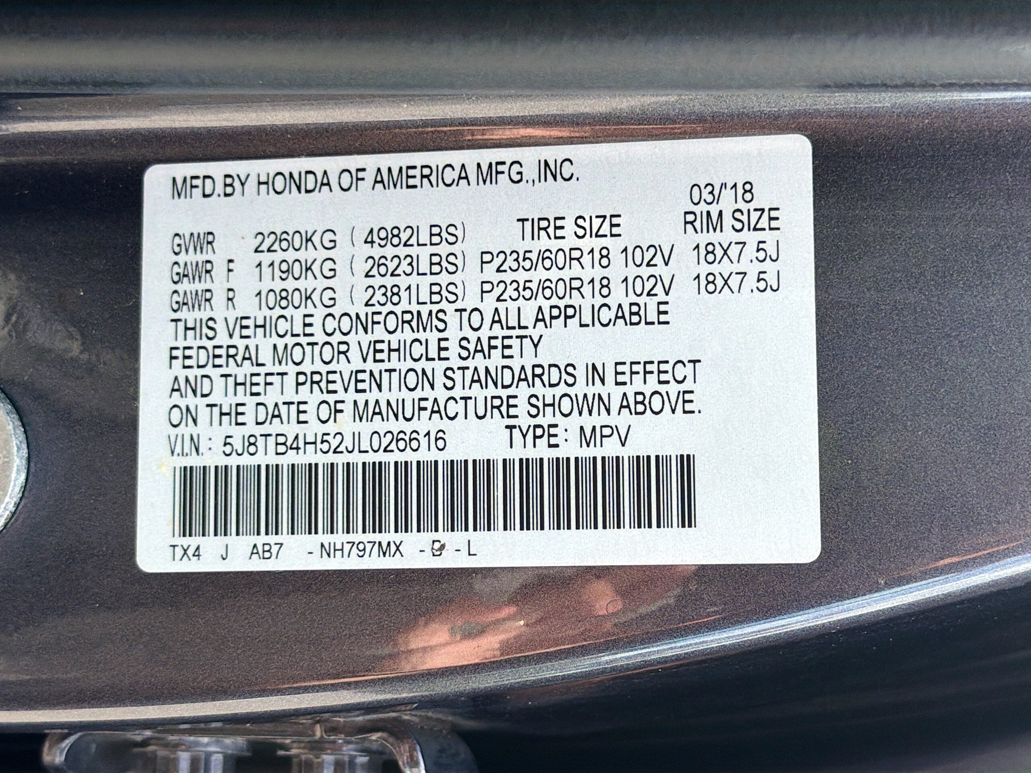 Used 2018 Acura RDX AWD w/ Technology Package image 43