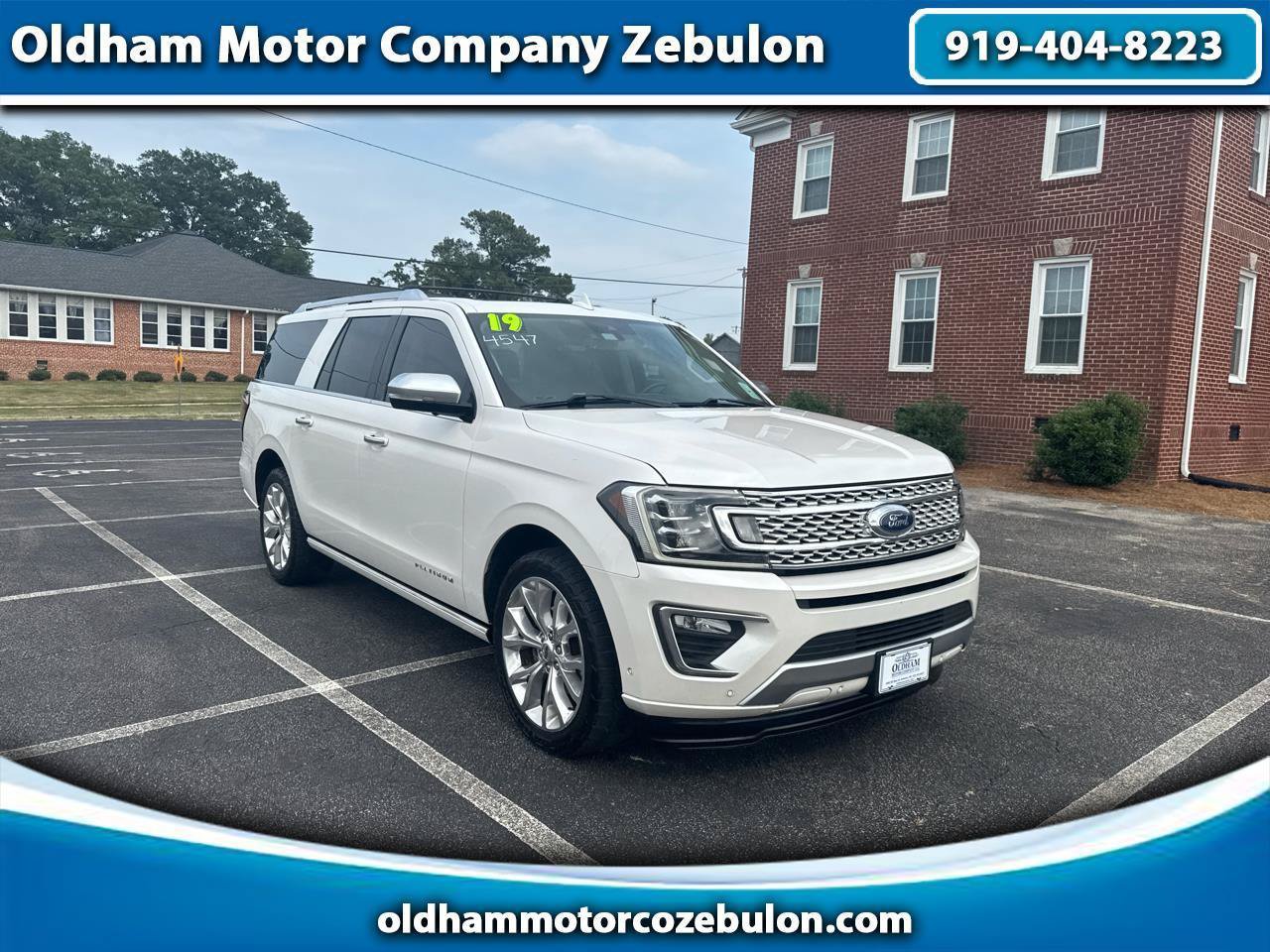 Used 2019 Ford Expedition Max Platinum