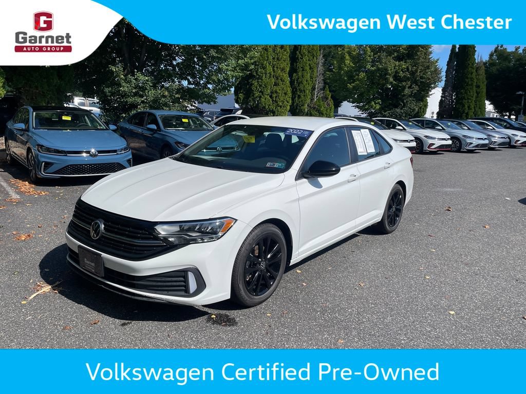 Certified 2022 Volkswagen Jetta Sport w/ IQ.Drive Package FWD image 1