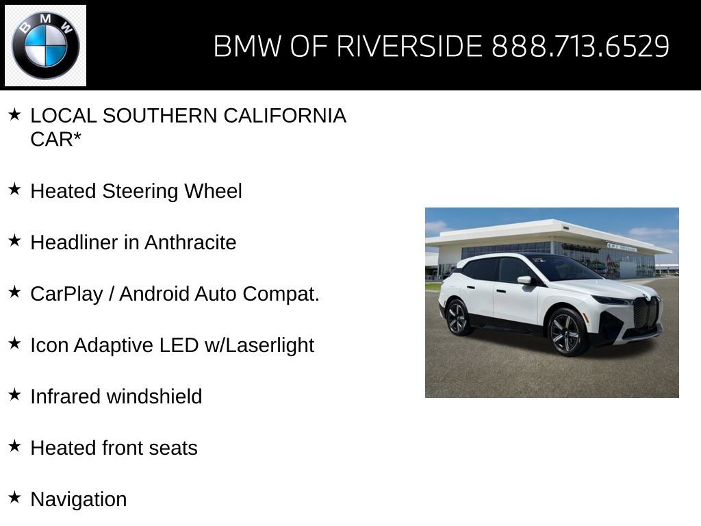 Used 2023 BMW iX xDrive50 w/ Sport Package image 15