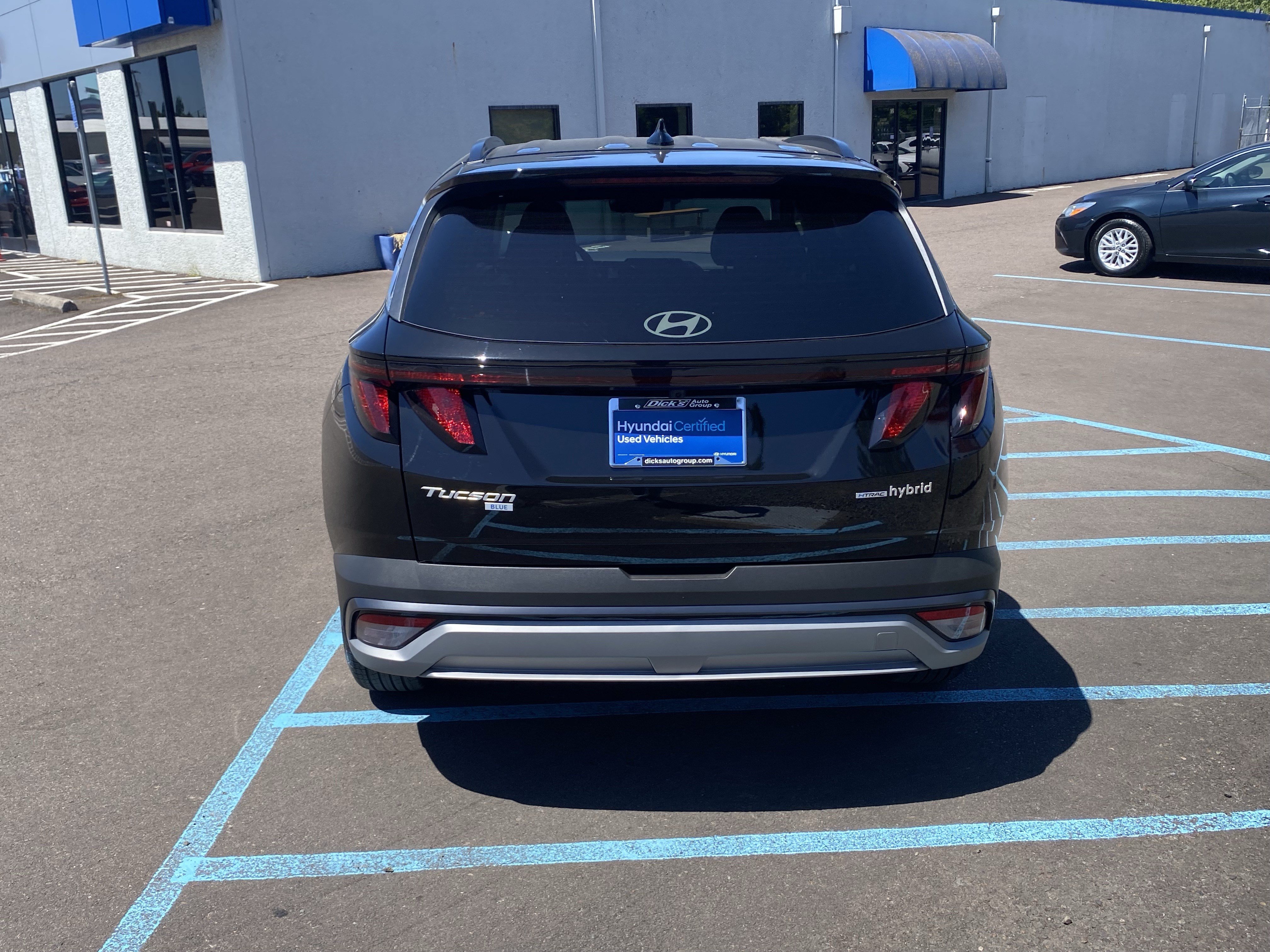 Certified 2025 Hyundai Tucson Blue AWD/4WD image 4