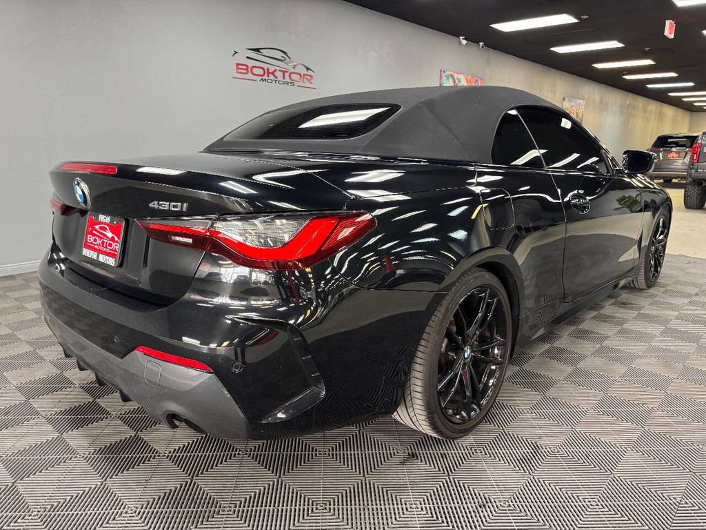 Used 2022 BMW 430i Convertible w/ M Sport Package RWD image 23