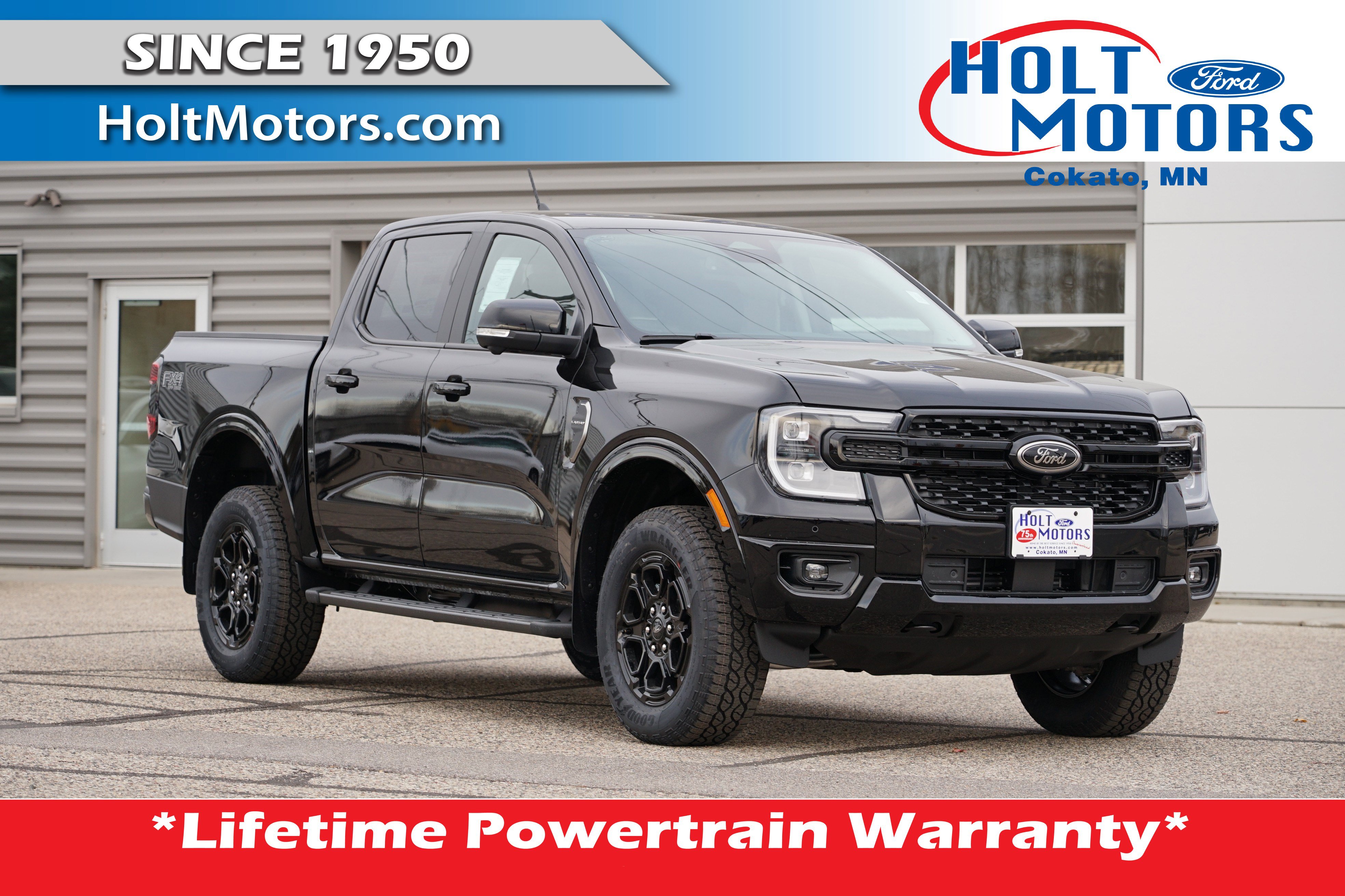 New 2025 Ford Ranger Lariat w/ FX4 Off-Road Package