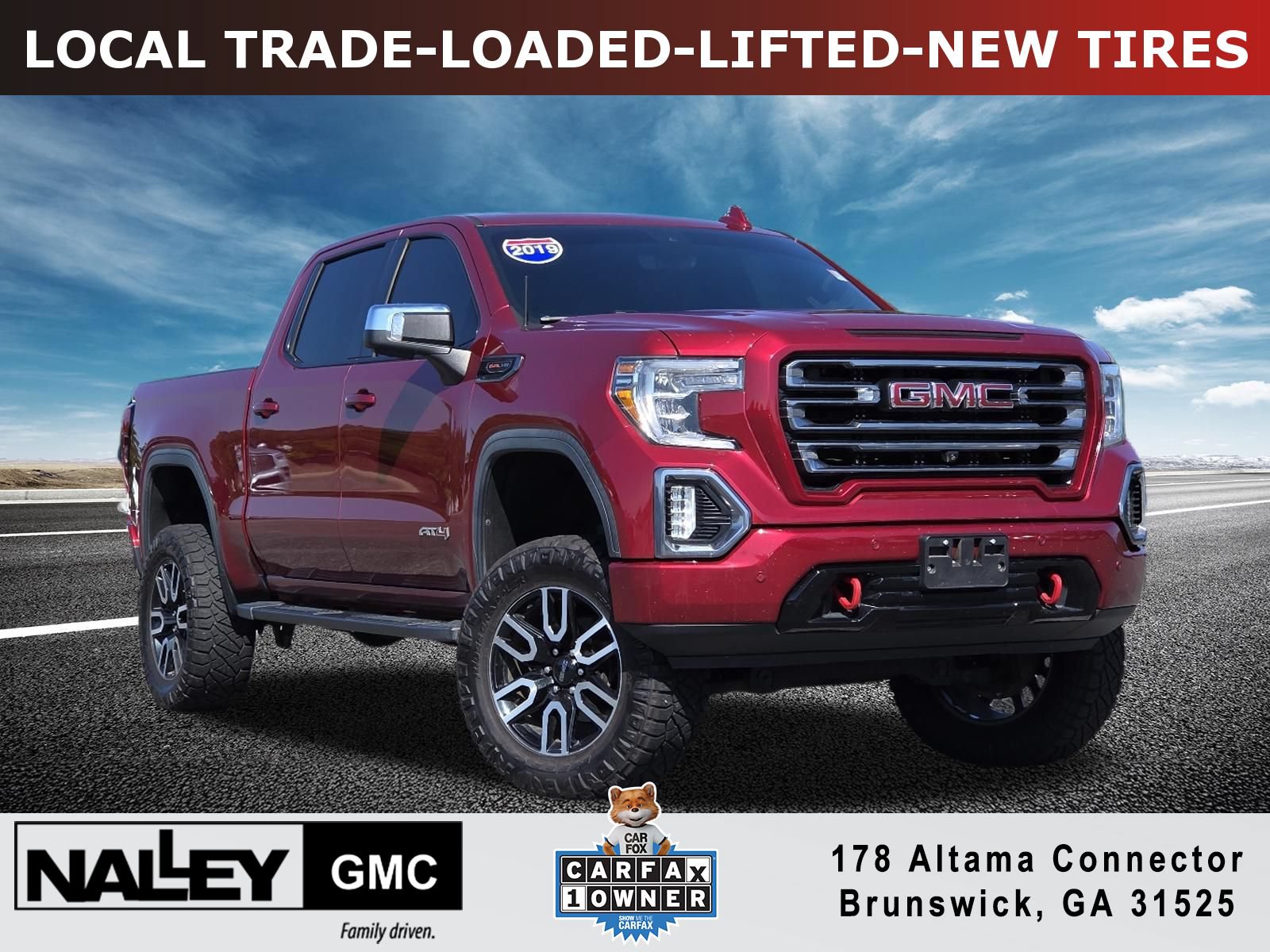 Used 2019 GMC Sierra 1500 AT4 w/ AT4 Premium Package AWD/4WD image 1