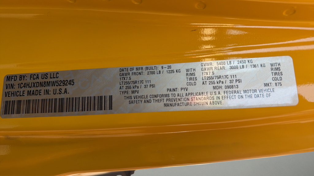 Used 2021 Jeep Wrangler Unlimited Sport AWD/4WD image 22