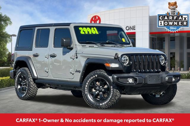 Used 2022 Jeep Wrangler Unlimited Sport AWD/4WD image 2