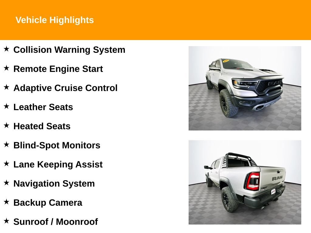 Used 2022 RAM 1500 TRX w/ TRX Level 2 Equipment Group AWD/4WD video 2