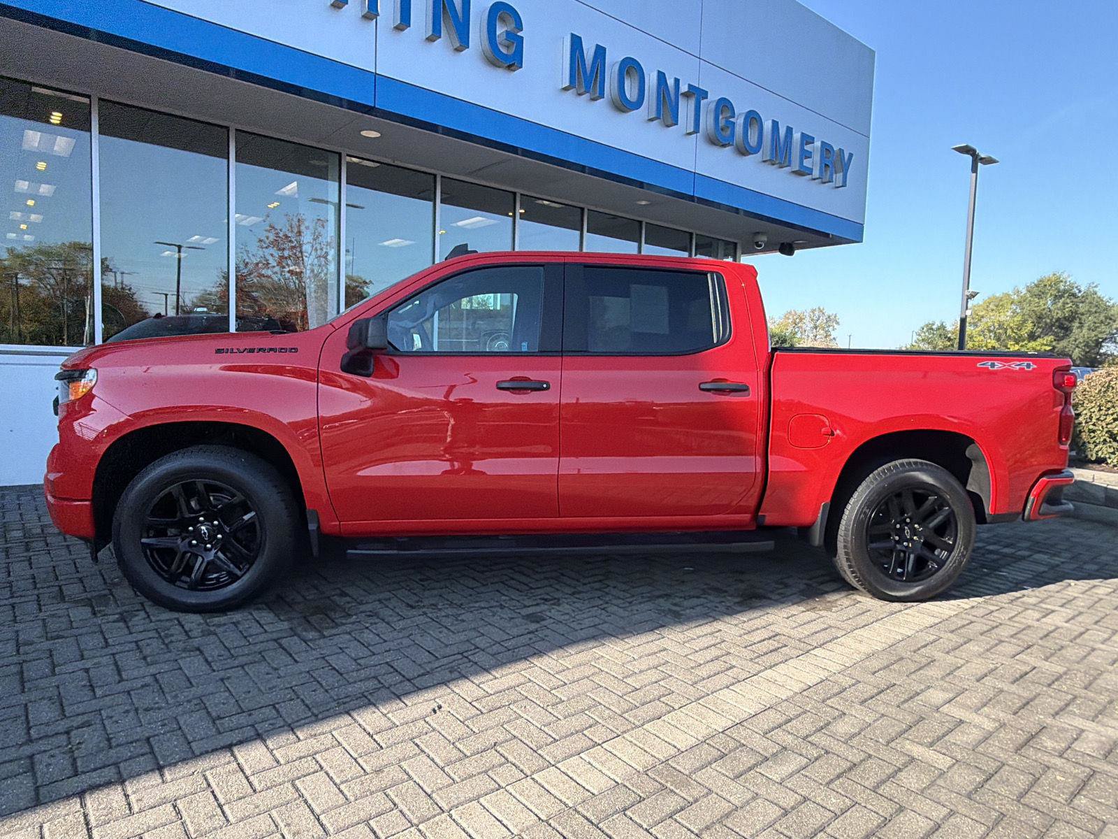 Used 2024 Chevrolet Silverado 1500 Custom w/ LPO, Dark Essentials Package AWD/4WD image 2