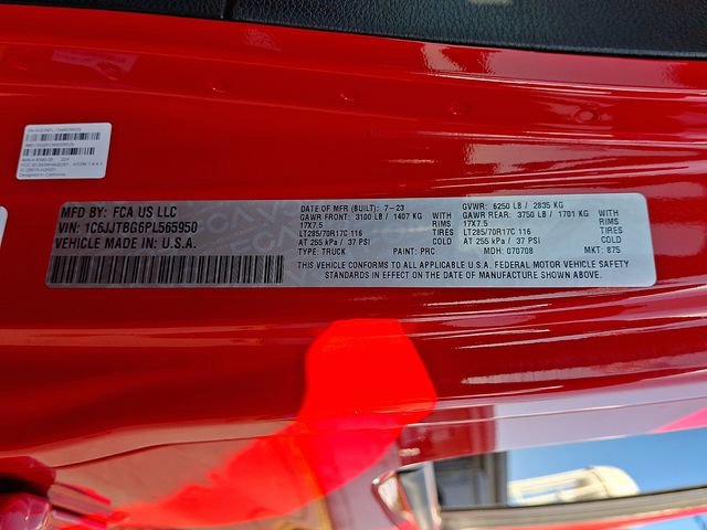Used 2023 Jeep Gladiator Rubicon w/ LED Lighting Group AWD/4WD image 27
