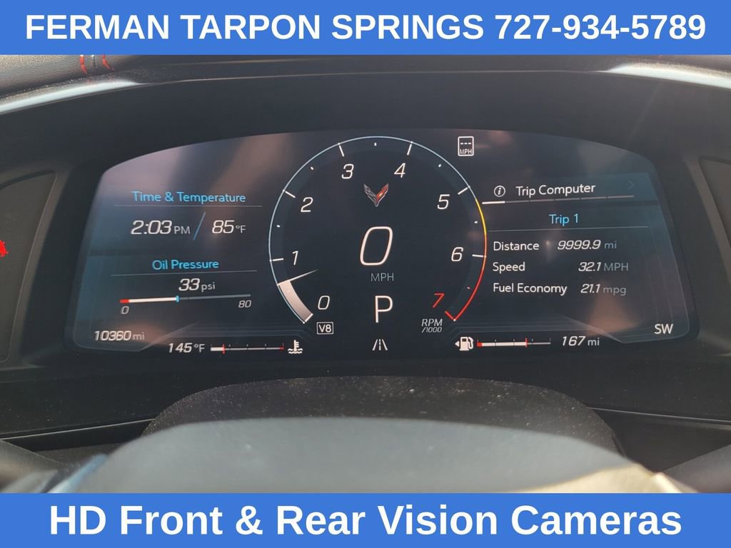 Used 2022 Chevrolet Corvette Stingray Preferred Cpe w/ Engine Appearance Package image 33