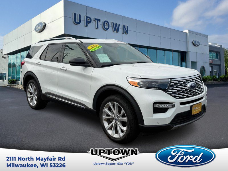 Certified 2023 Ford Explorer Platinum w/ Technology Package AWD/4WD image 1
