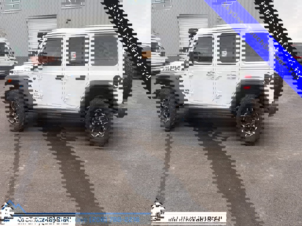 Used 2023 Jeep Wrangler Unlimited Rubicon 4xe w/ Safety Group image 3