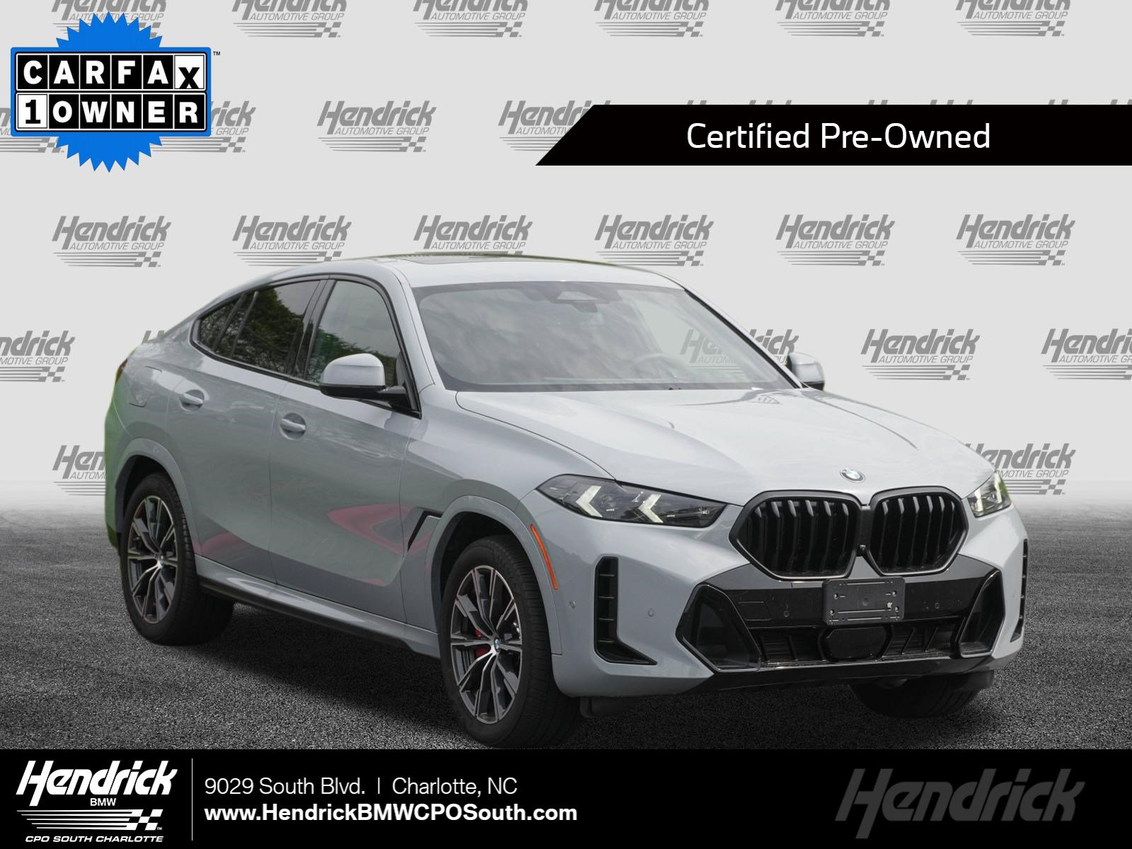 Certified 2026 BMW X6 xDrive40i w/ Climate Comfort Package AWD/4WD image 1