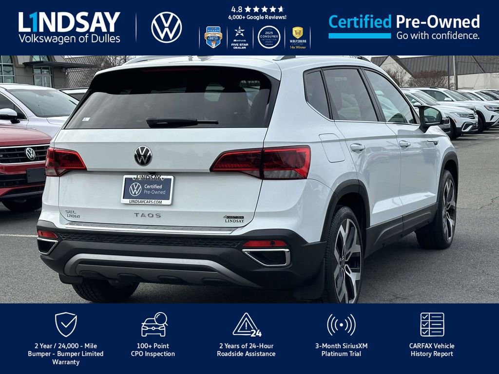 Certified 2023 Volkswagen Taos SEL image 7