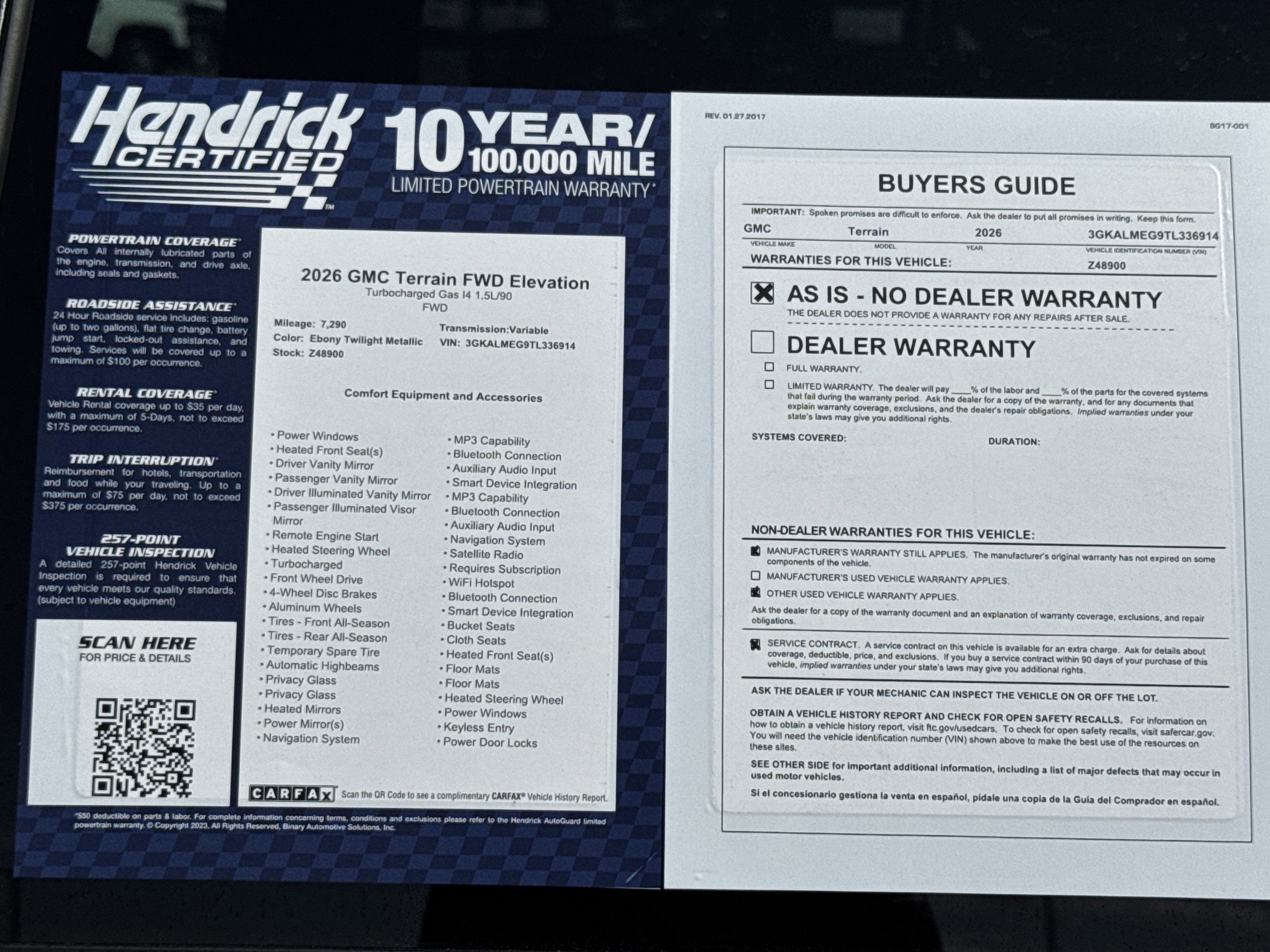 Used 2026 GMC Terrain Elevation w/ Elevation Premium Package FWD image 35