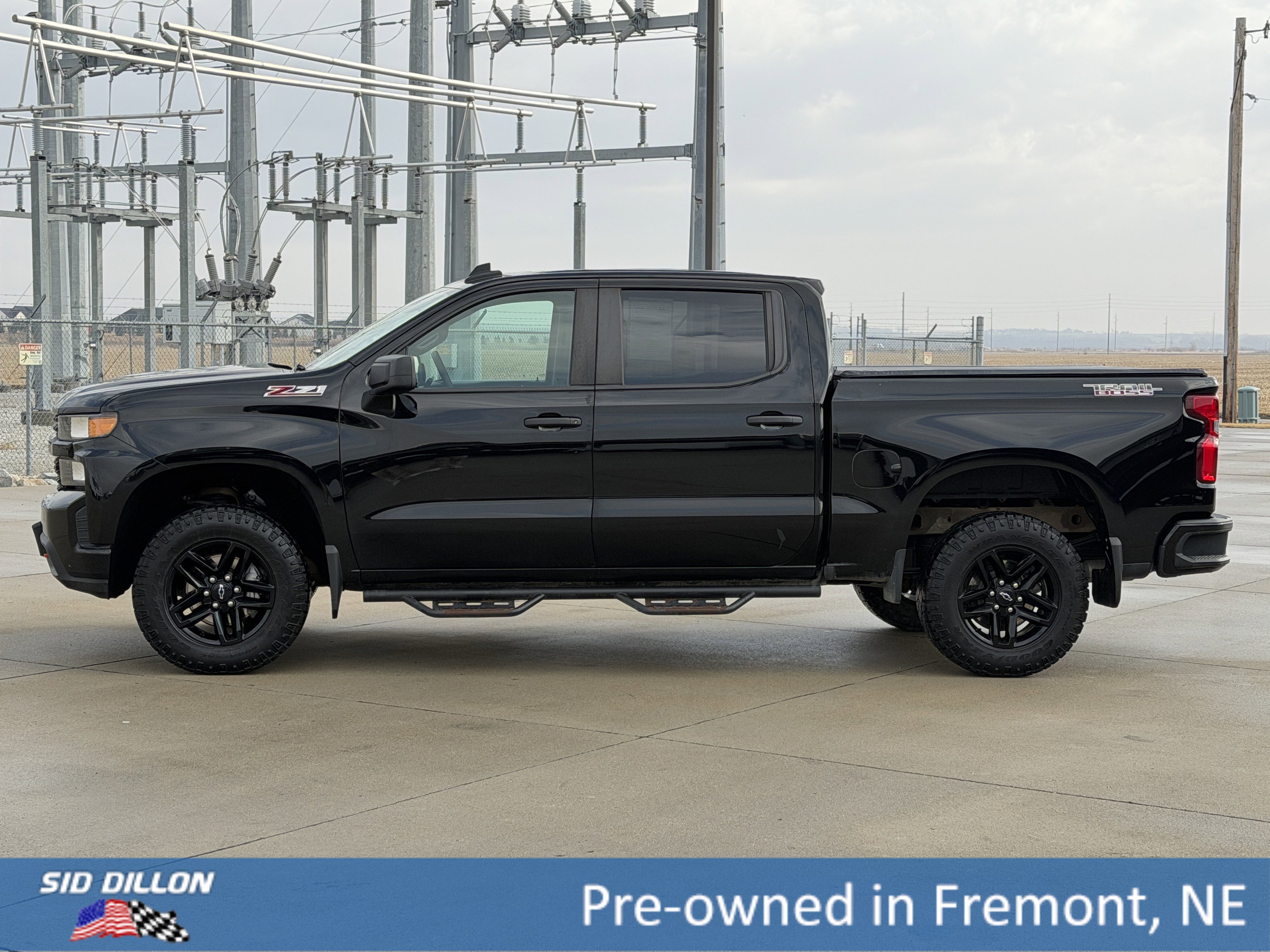 Certified 2021 Chevrolet Silverado 1500 Custom Trail Boss w/ Midnight Edition AWD/4WD image 8