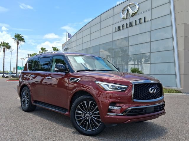 Certified 2021 INFINITI QX80 Premium Select w/ Cargo Package RWD image 1