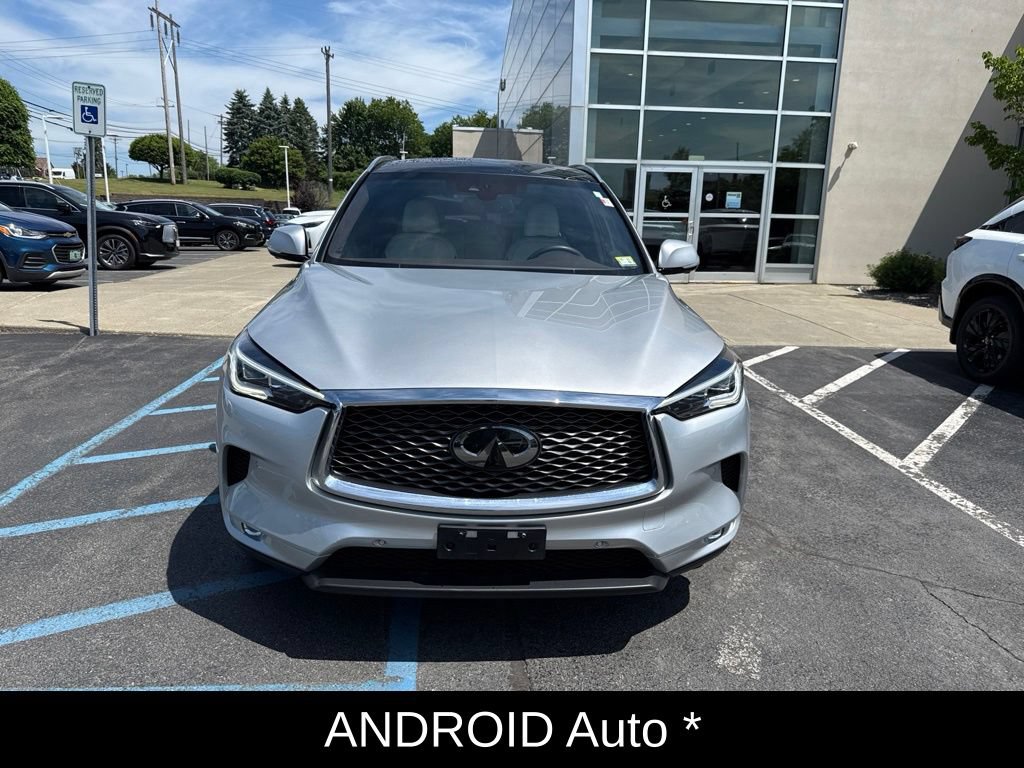 Used 2021 INFINITI QX50 Autograph w/ Premium White Leather Package AWD/4WD image 9