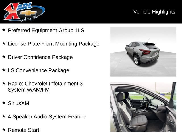 Used 2024 Chevrolet Trax LS w/ LS Convenience Package FWD image 2
