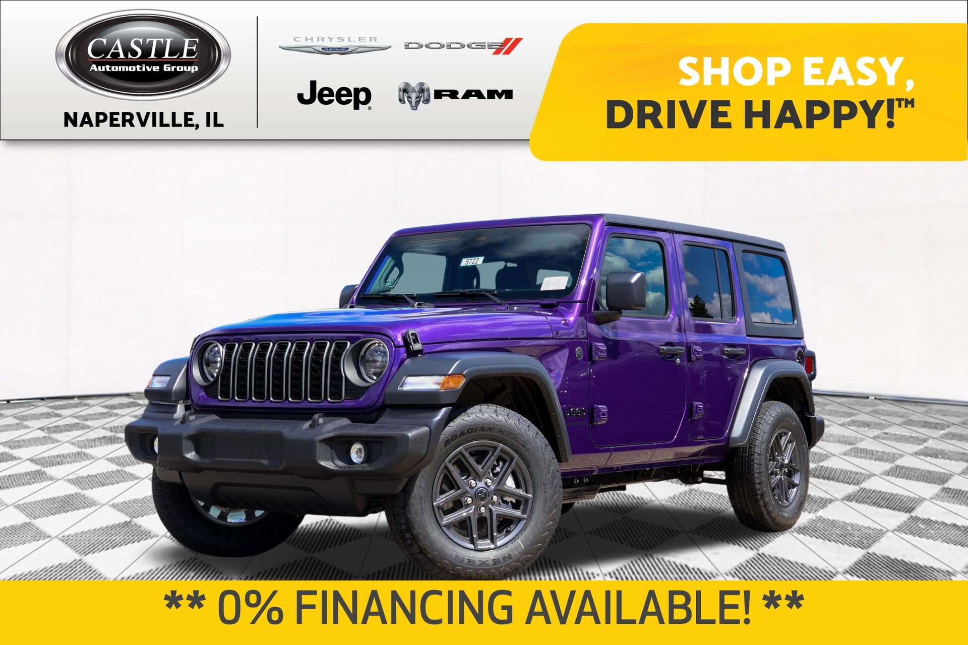 New 2026 Jeep Wrangler Unlimited Sport AWD/4WD image 1