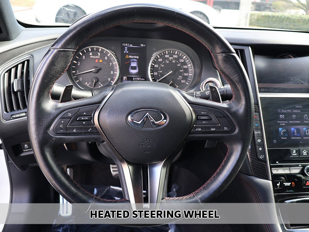 Used 2020 INFINITI Q60 Red Sport 400 image 7