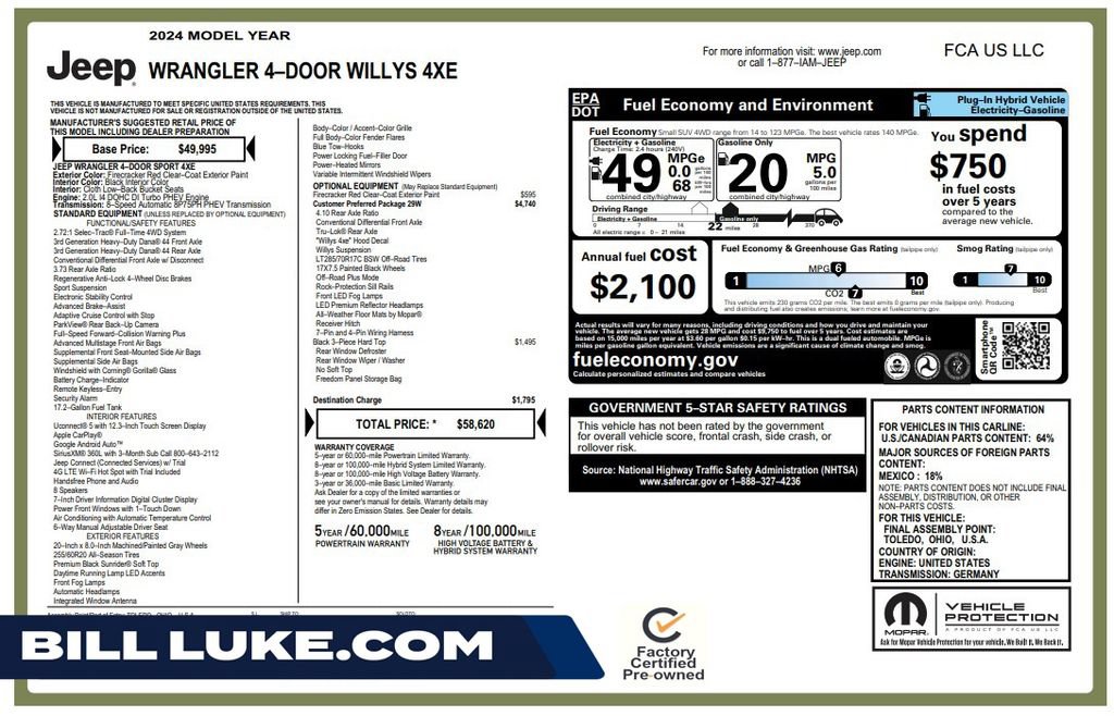 Used 2024 Jeep Wrangler Unlimited