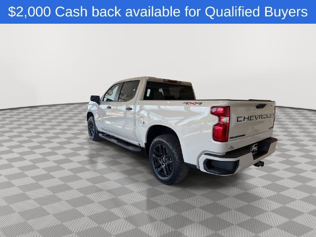 New 2026 Chevrolet Silverado 1500 Custom w/ Turbomax Blackout Package AWD/4WD image 7