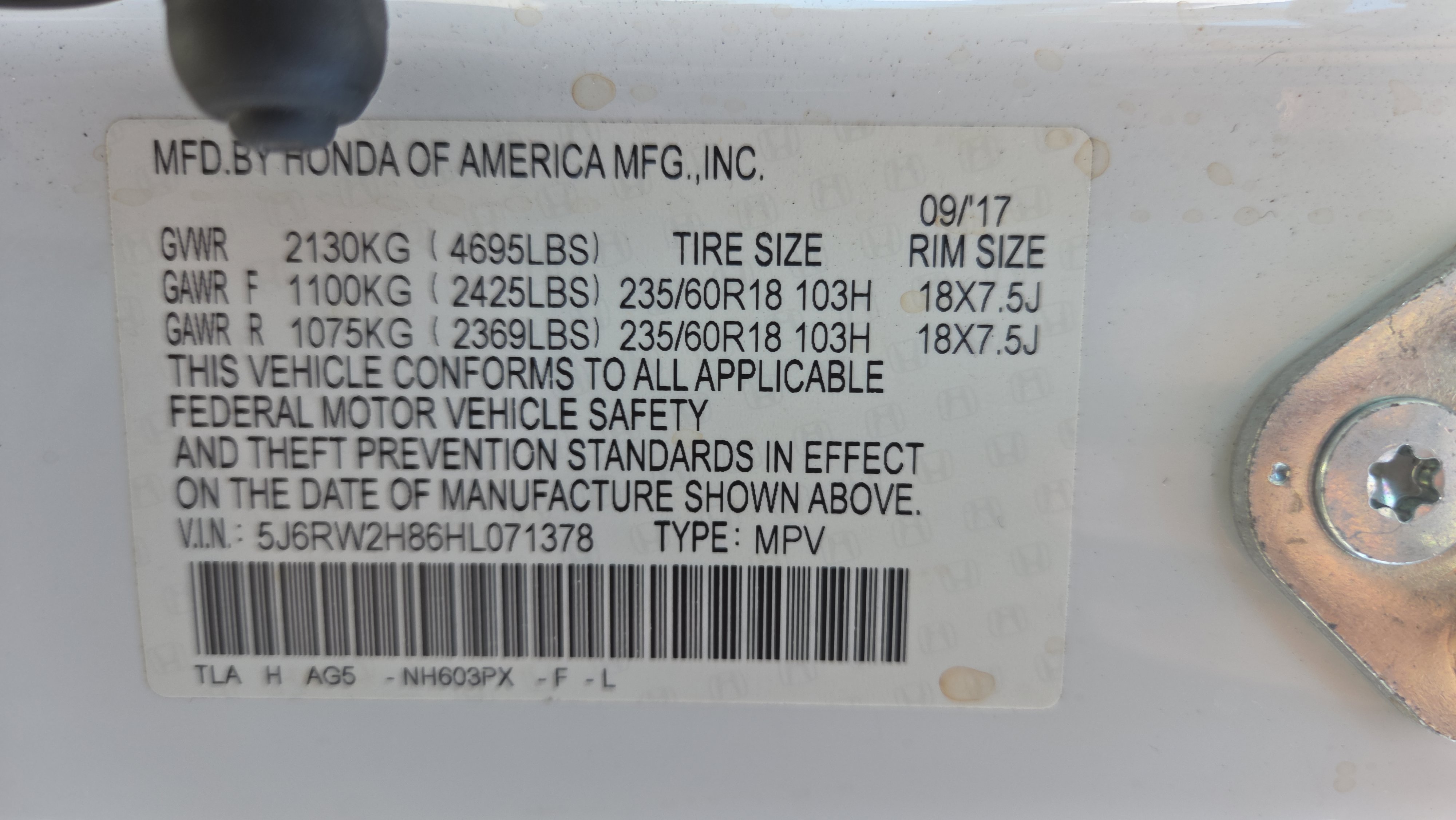Used 2017 Honda CR-V EX-L image 26