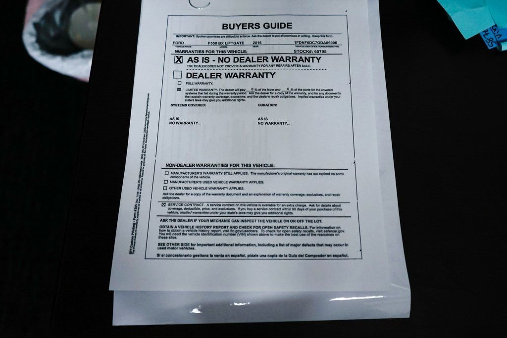 Used 2016 Ford F650 2WD Regular Cab Super Duty image 54