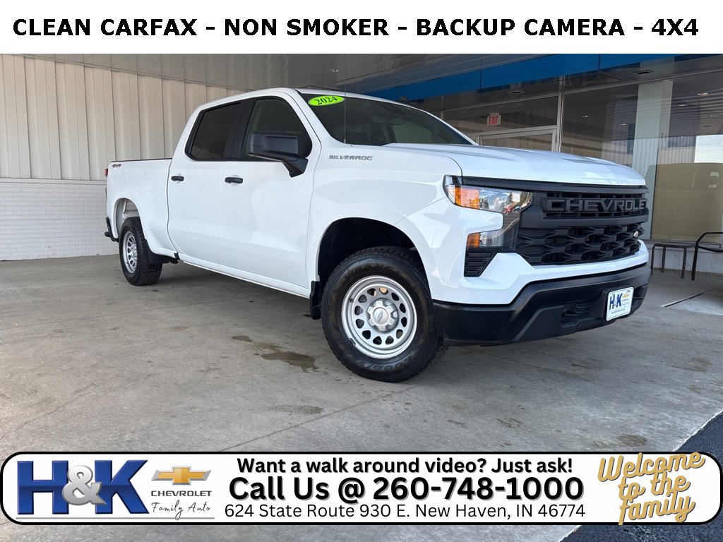 Used 2024 Chevrolet Silverado 1500 W/T w/ WT Value Package