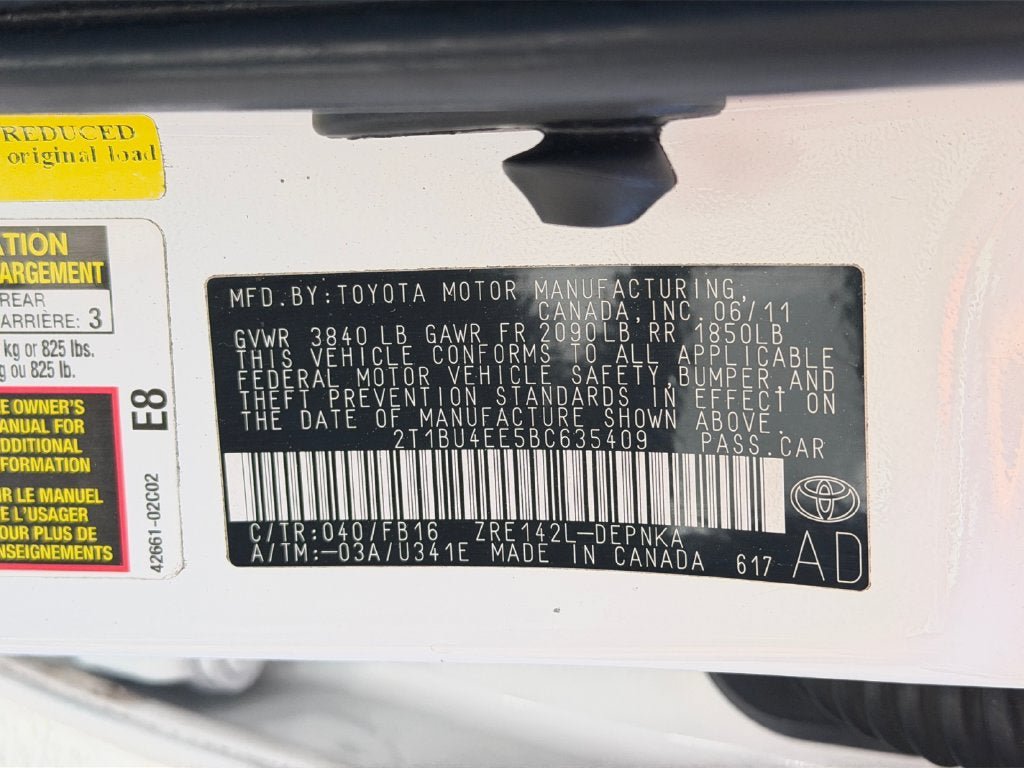 Used 2011 Toyota Corolla LE FWD image 37