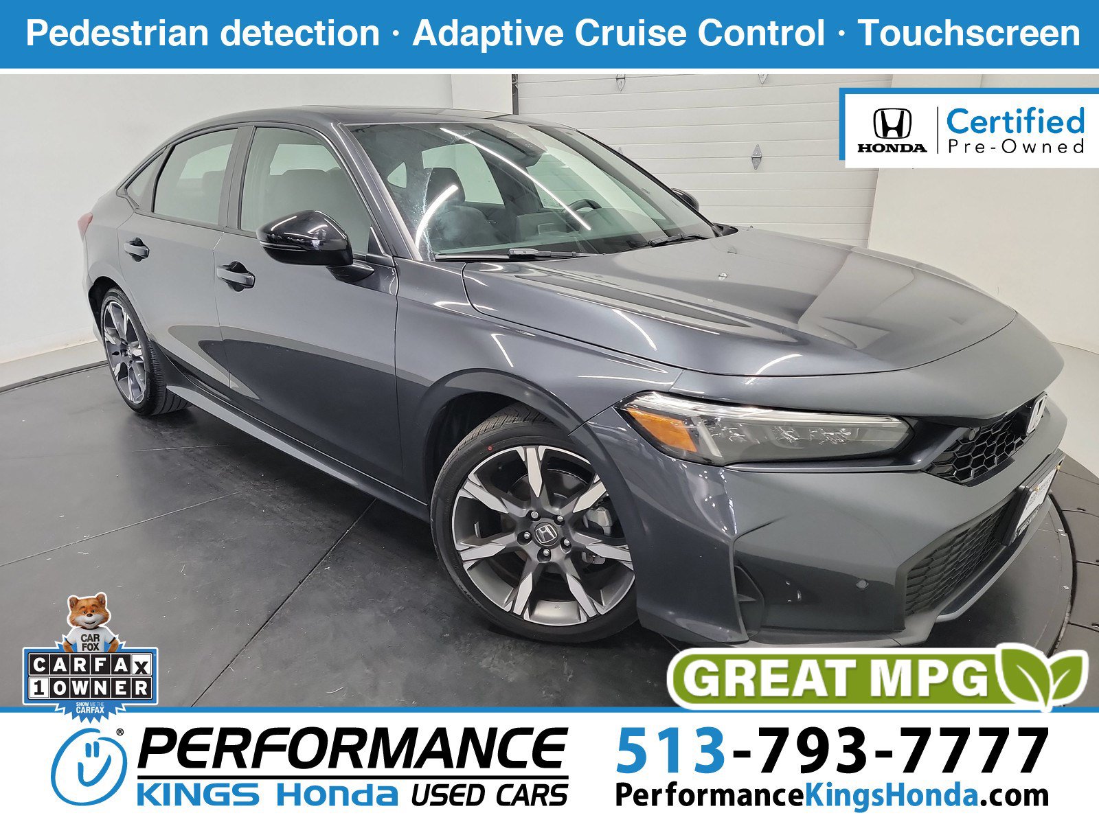 Used 2025 Honda Civic Sport Touring