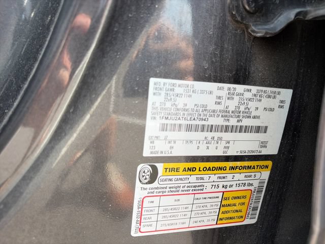 Used 2020 Ford Expedition Limited w/ Equipment Group 302A AWD/4WD image 33