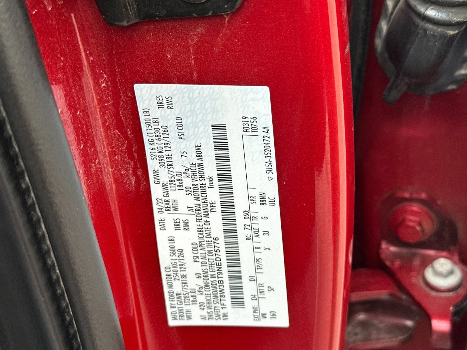 Used 2022 Ford F350 King Ranch w/ Tremor Off-Road Package AWD/4WD image 40