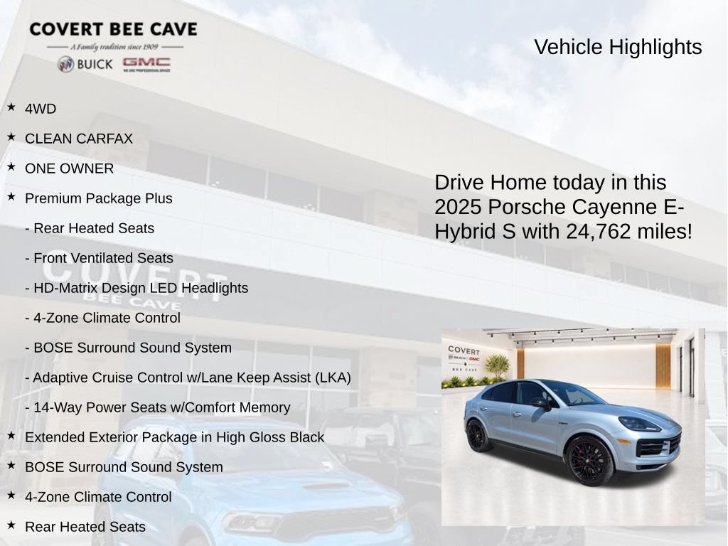 Used 2025 Porsche Cayenne S AWD/4WD image 6
