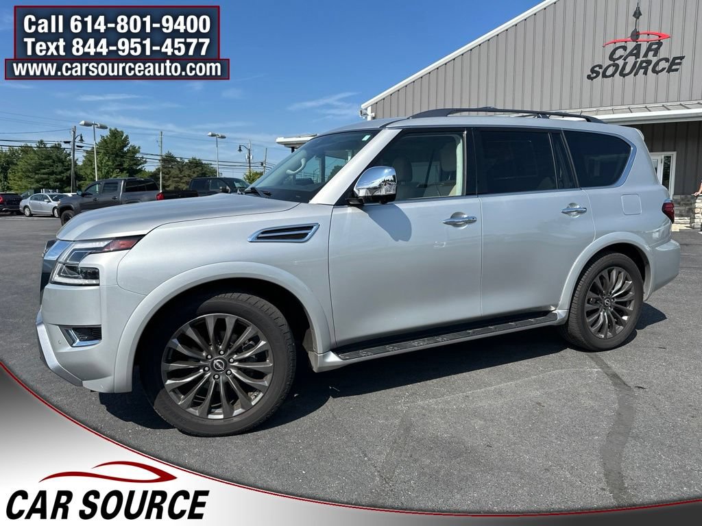 Used 2024 Nissan Armada Platinum w/ Captain's Chairs Package AWD/4WD image 3