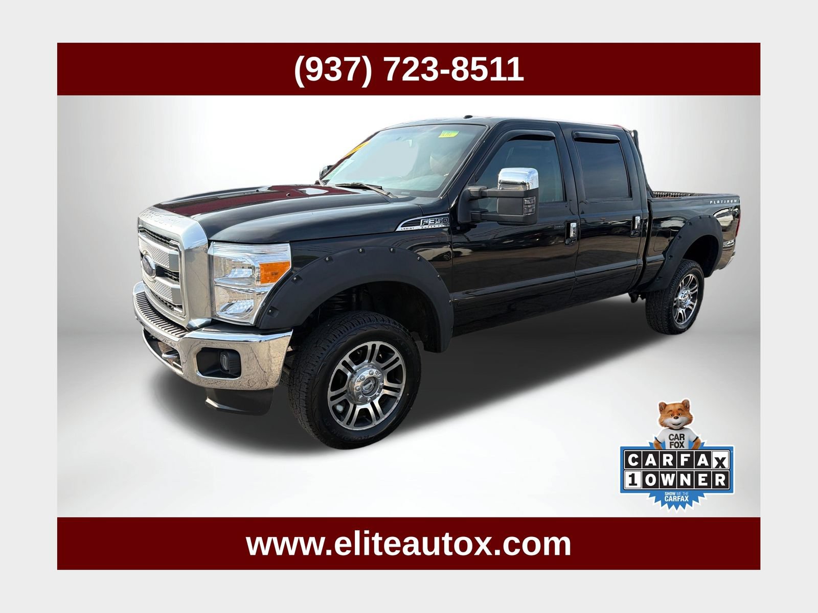 Used 2014 Ford F350 Platinum w/ FX4 Off-Road Package AWD/4WD image 1