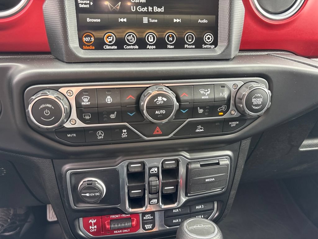 Used 2022 Jeep Gladiator Rubicon w/ LED Lighting Group AWD/4WD image 19