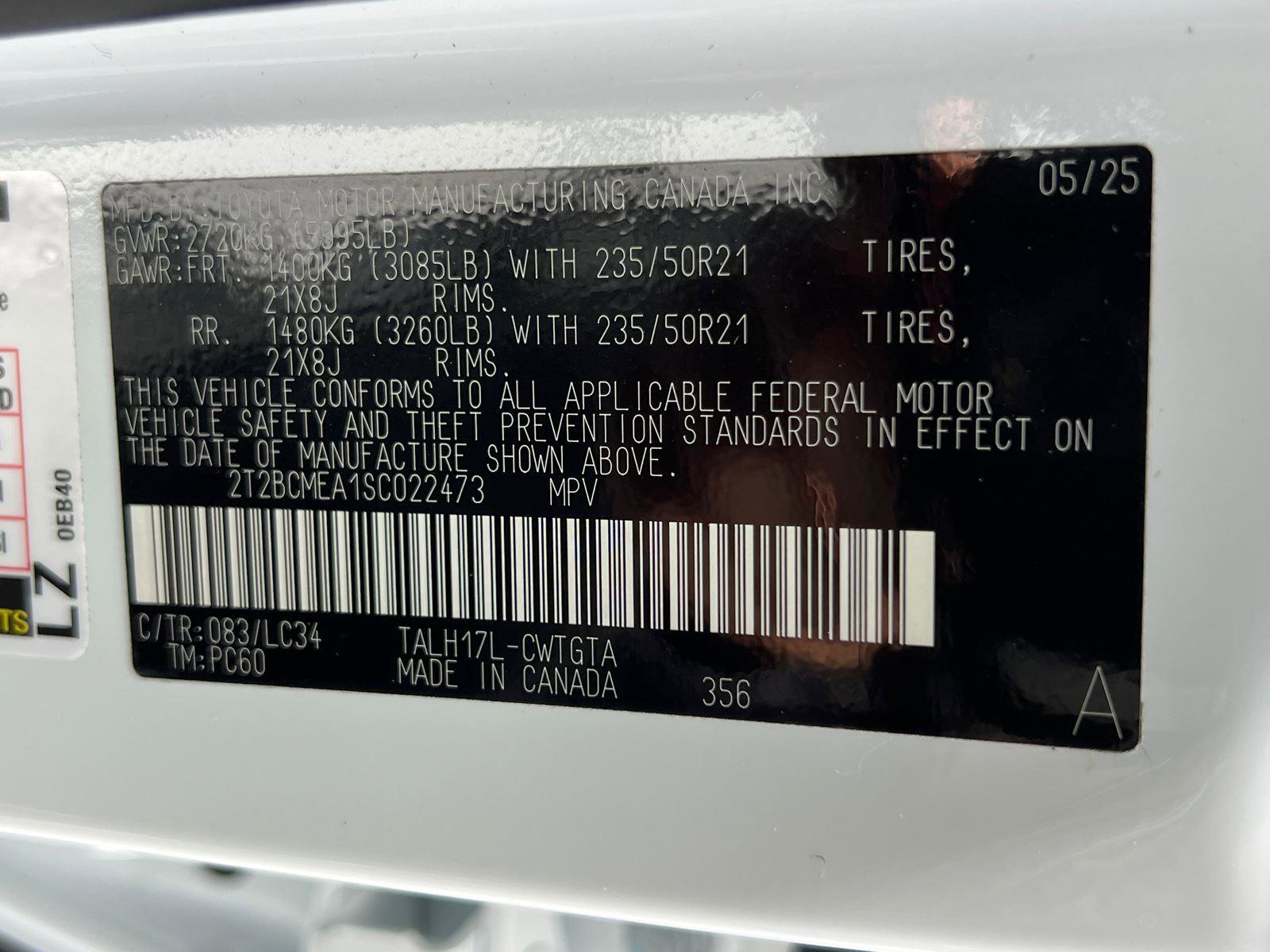 Used 2025 Lexus RX 500h F Sport w/ Convenience Package AWD/4WD image 35
