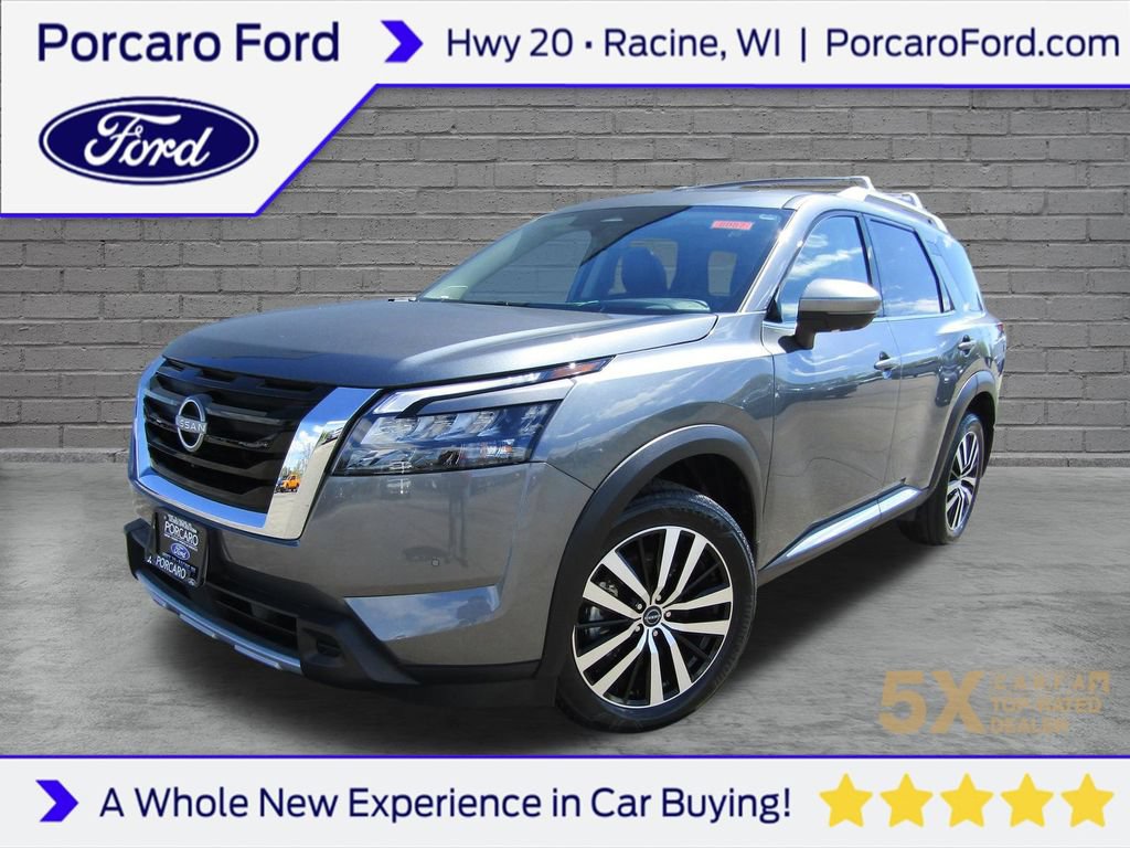 Used 2025 Nissan Pathfinder Platinum w/ Cargo Package AWD/4WD video 1