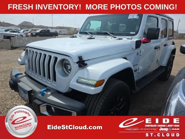 Used 2023 Jeep Wrangler Unlimited Sahara w/ Cold Weather Group image 1