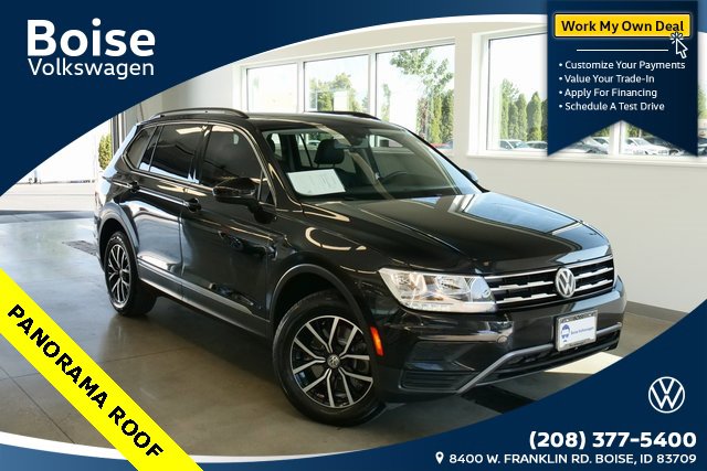 Used 2021 Volkswagen Tiguan SE w/ Panoramic Sunroof Package