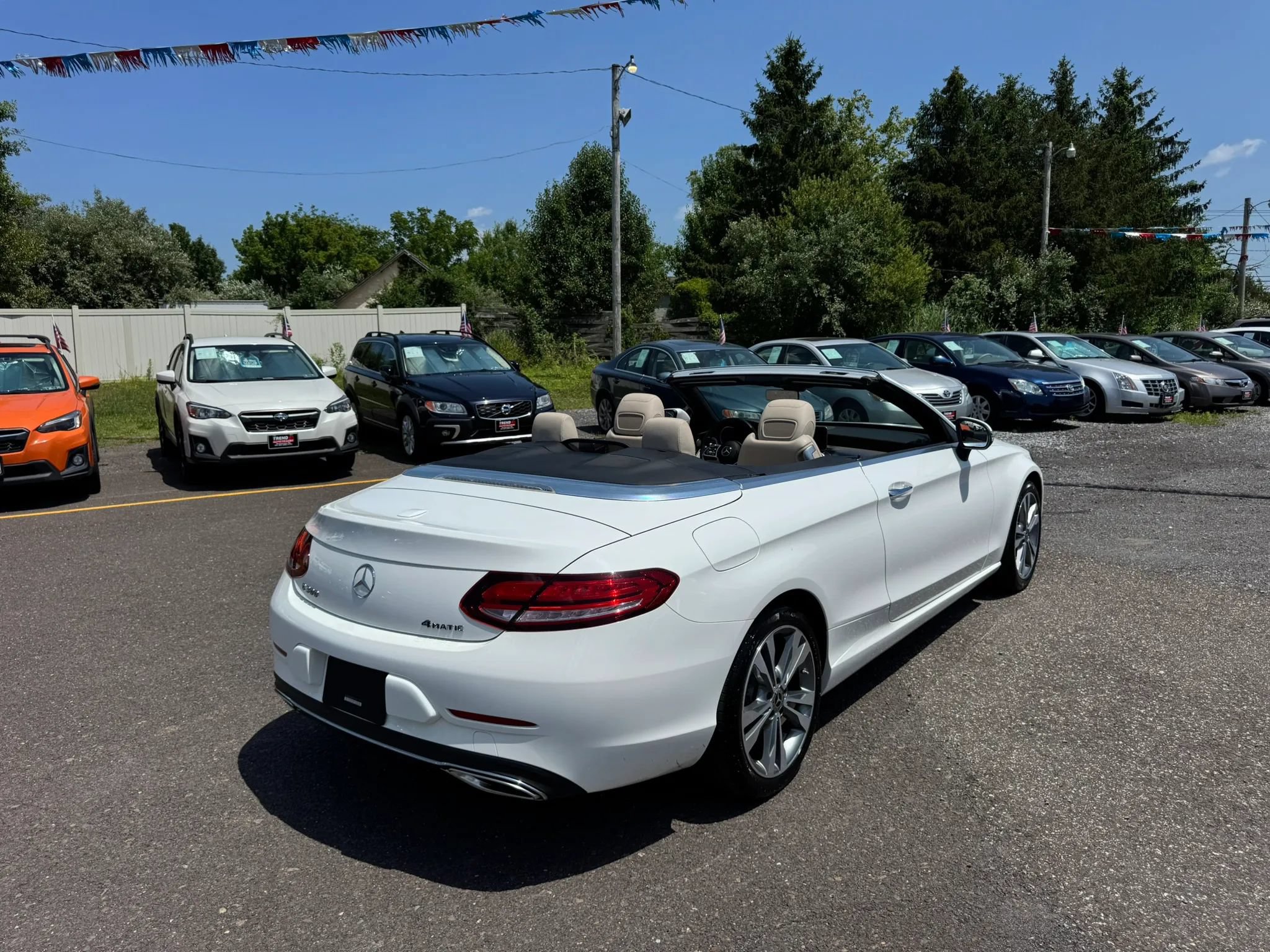 Used 2021 Mercedes-Benz C 300 4MATIC Cabriolet image 3