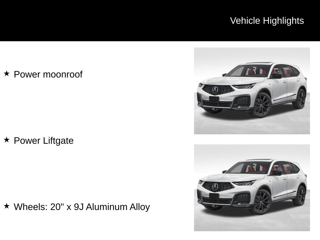 New 2026 Acura MDX A-Spec image 2
