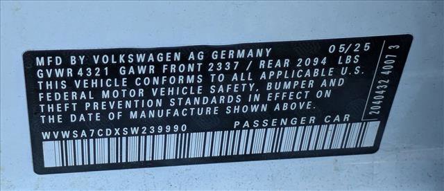 Used 2025 Volkswagen GTI SE image 15