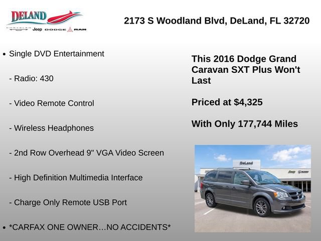 Used 2016 Dodge Grand Caravan SXT FWD image 36