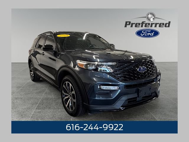 Used 2024 Ford Explorer ST-Line w/ Class IV Trailer Tow Package