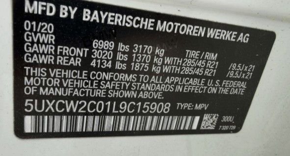 Used 2020 BMW X7 xDrive40i w/ Premium Package image 15